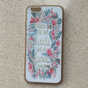 iPhone 6/6S phone case Shakespeare quote